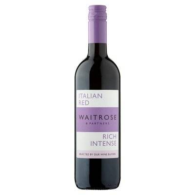 Waitrose & Partners Italian Red Rich Intense Wine (750ml)