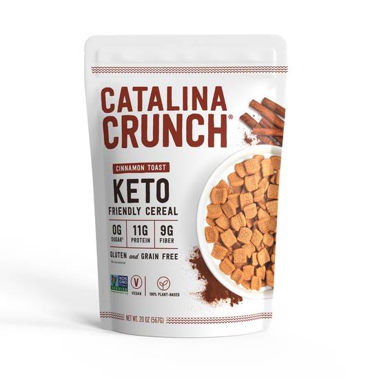 Catalina Crunch Keto Friendly Cinnamon Toast Cereal (20 oz)