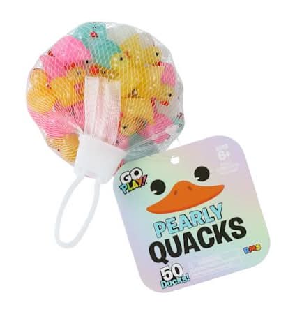 Go Play! Quacks Toy Pack 50-Count Pearly Quacks