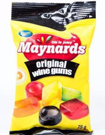 Maynards 75g Wine Gums