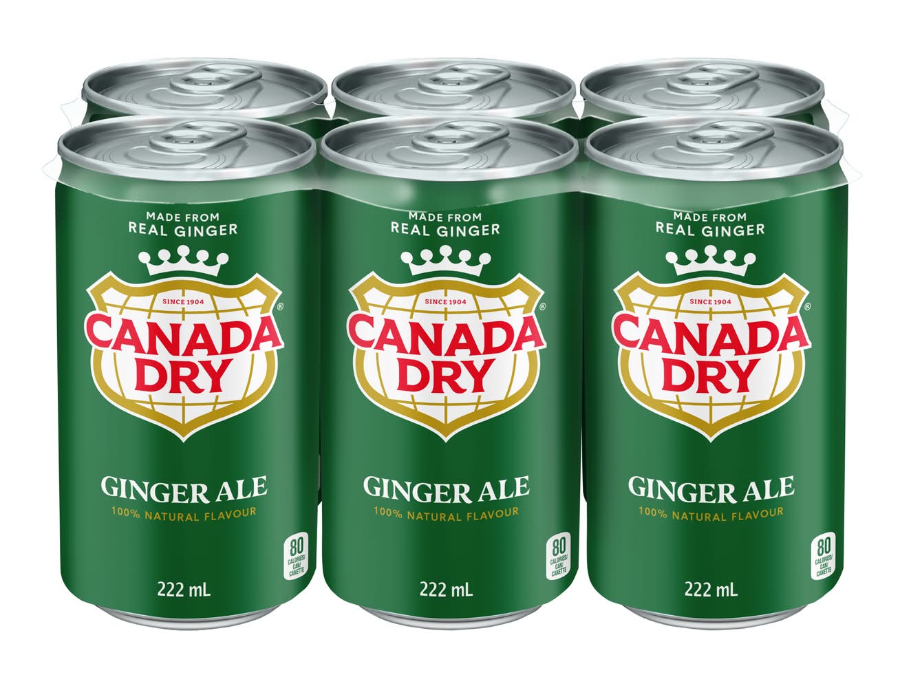 Canada Dry Ginger Ale Drink (6 x 222 ml)