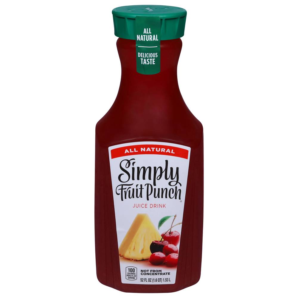 Simply Fruit Punch Beverage (52 fl oz)