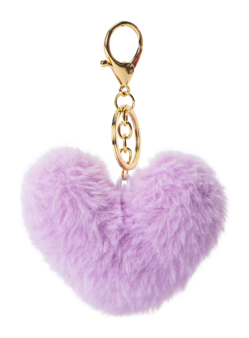 Bling Charm Keychain Purple