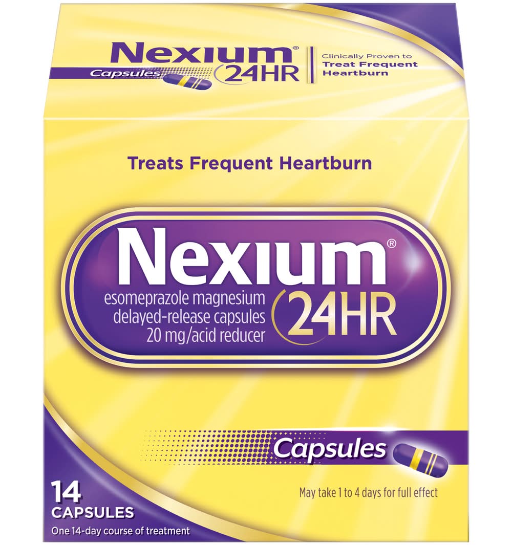 Nexium Delayed Release Heartburn Relief Capsules (1.6 oz, 14 ct)