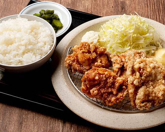 札幌ザンギ弁当 3個 Jumbo Soy Sauce Zangi Fried Chicken×3 Bento Box