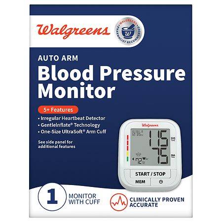 Walgreens Auto Arm Blood Pressure Monitor