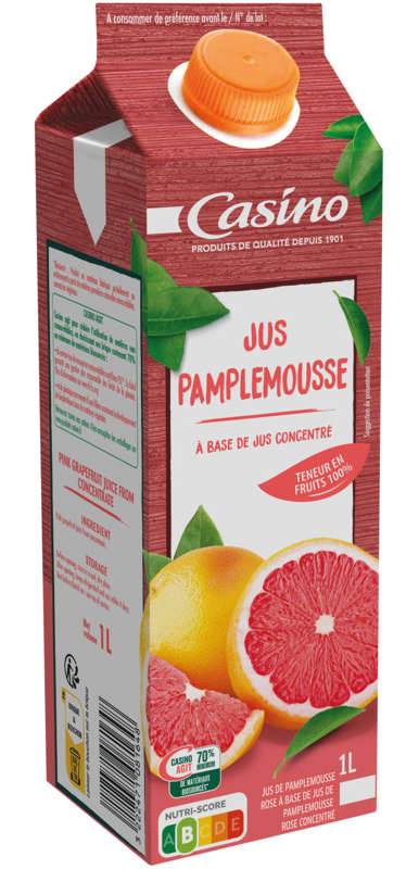 Casino Jus De Pamplemousse Rose À Base De Concentré