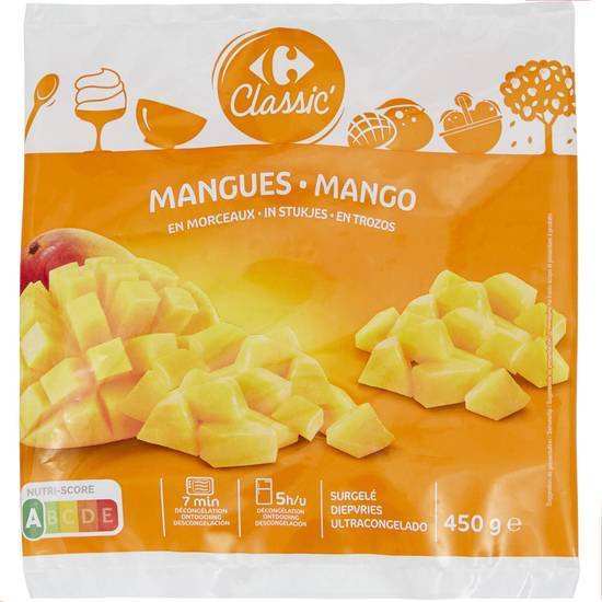 Carrefour Classic' - Morceaux de mangue