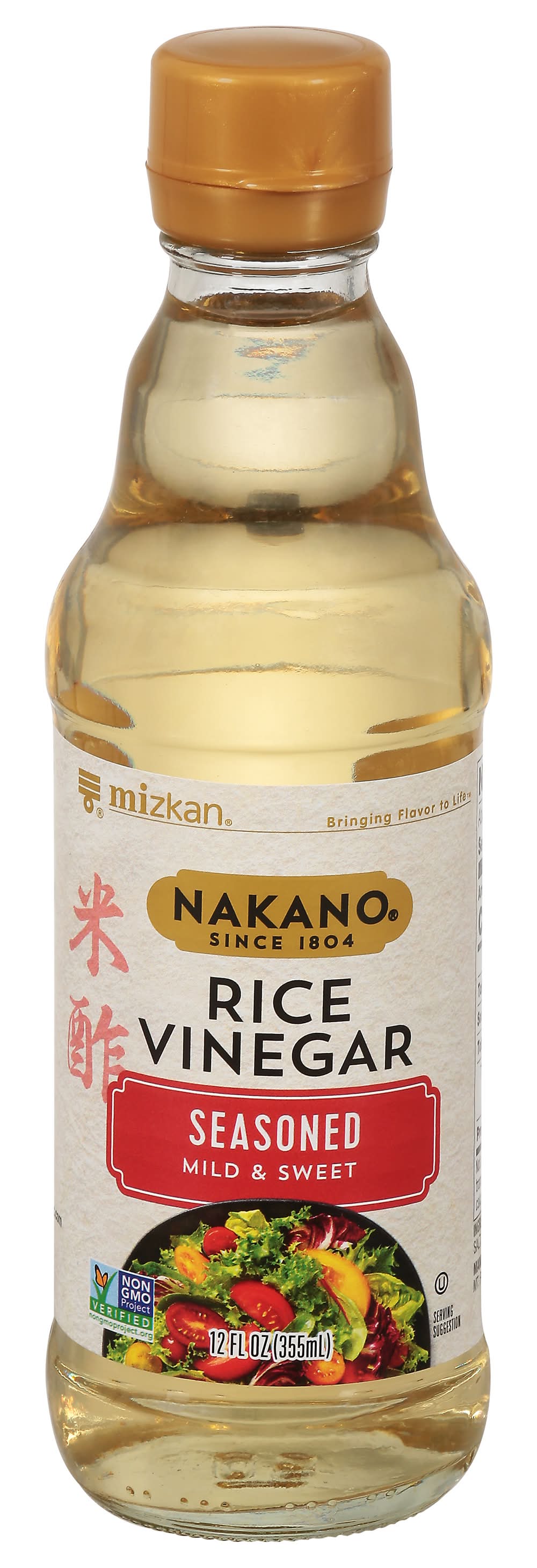 Nakano Mizkan Seasoned Mild & Sweet Rice Vinegar (12 fl oz)