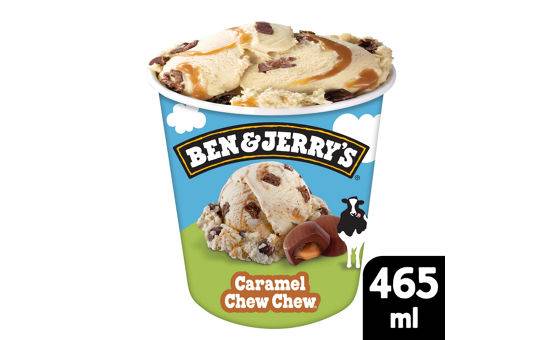Ben & Jerry's Caramel Chew Chew Ice Cream 465ml