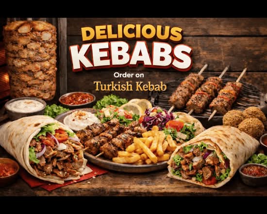Turkish Kebab and Pizza