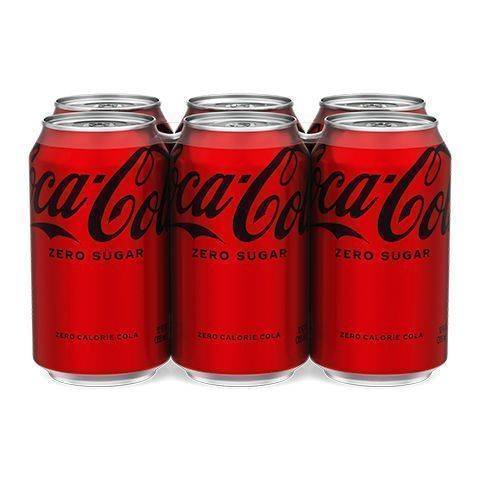 Coke Zero Sugar 12oz 6Pack Can