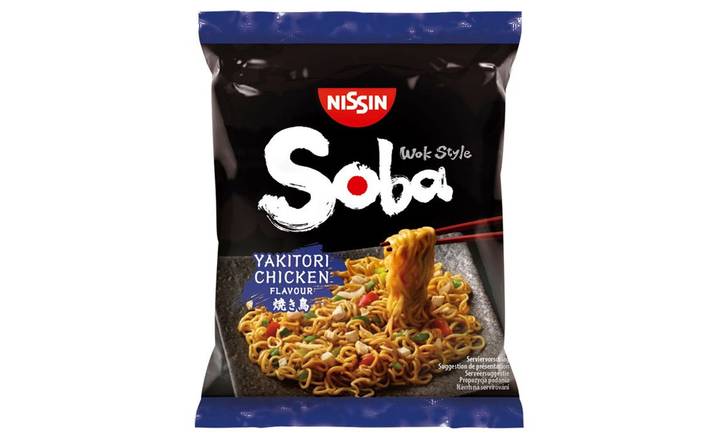 Nissin Soba Wok Style Noodles Yakitori Chicken 110g (403543)