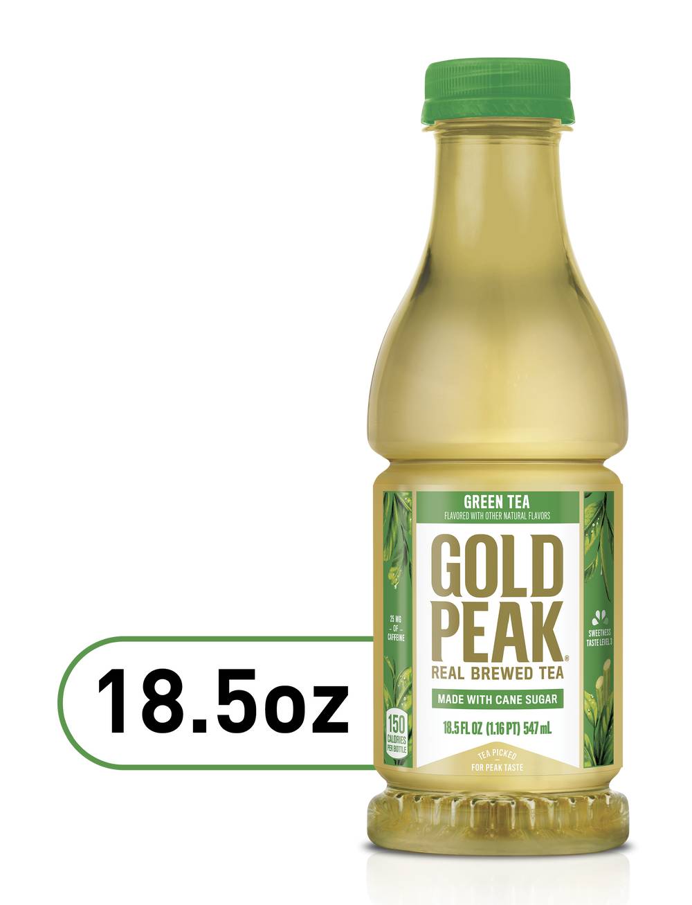 Gold Peak Sweetened Brewed Green Tea (18.5 fl oz)