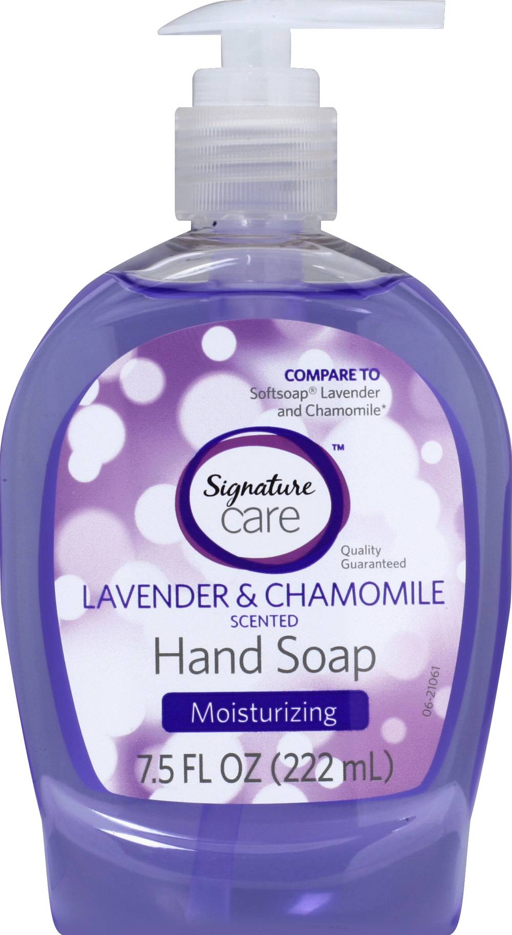 Signature Care Liquid Hand Wash Soap, Lavender-Chamomile (7.8 oz)