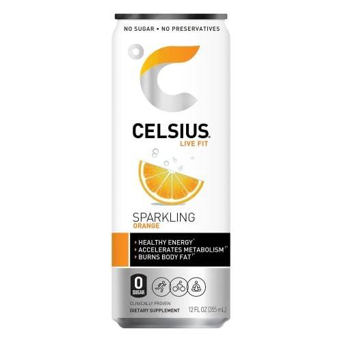 Celsius Sparkling Orange (12 oz)