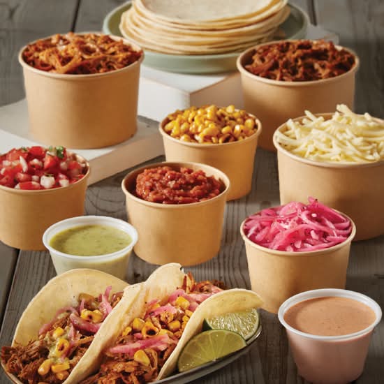 Take Home Taco Kit (Serves 4) / Kit de tacos à emporter (4 personnes)
