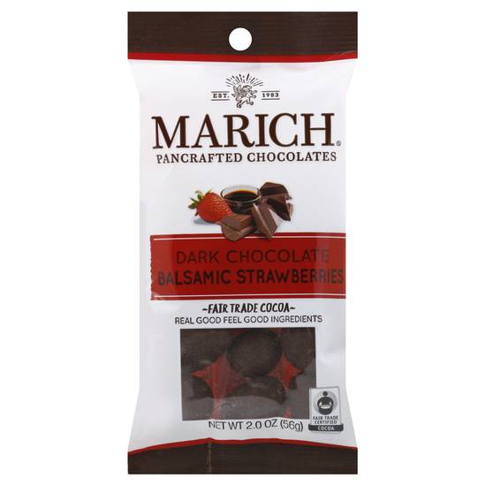 Marich Dark Chocolate Balsamic Strawberry (2 oz)