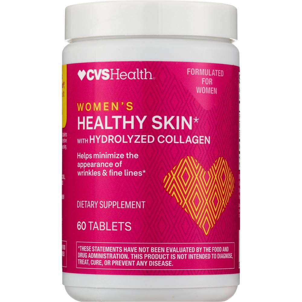 CVS Health Healthy Skin* with Hydrolyzed Collagen, 60 CT