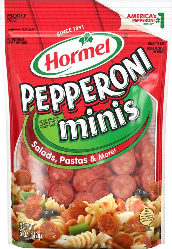 Hormel Pepperoni Minis Salad Pasta and More