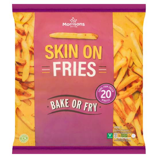 Morrisons Skin on Fries (600g)