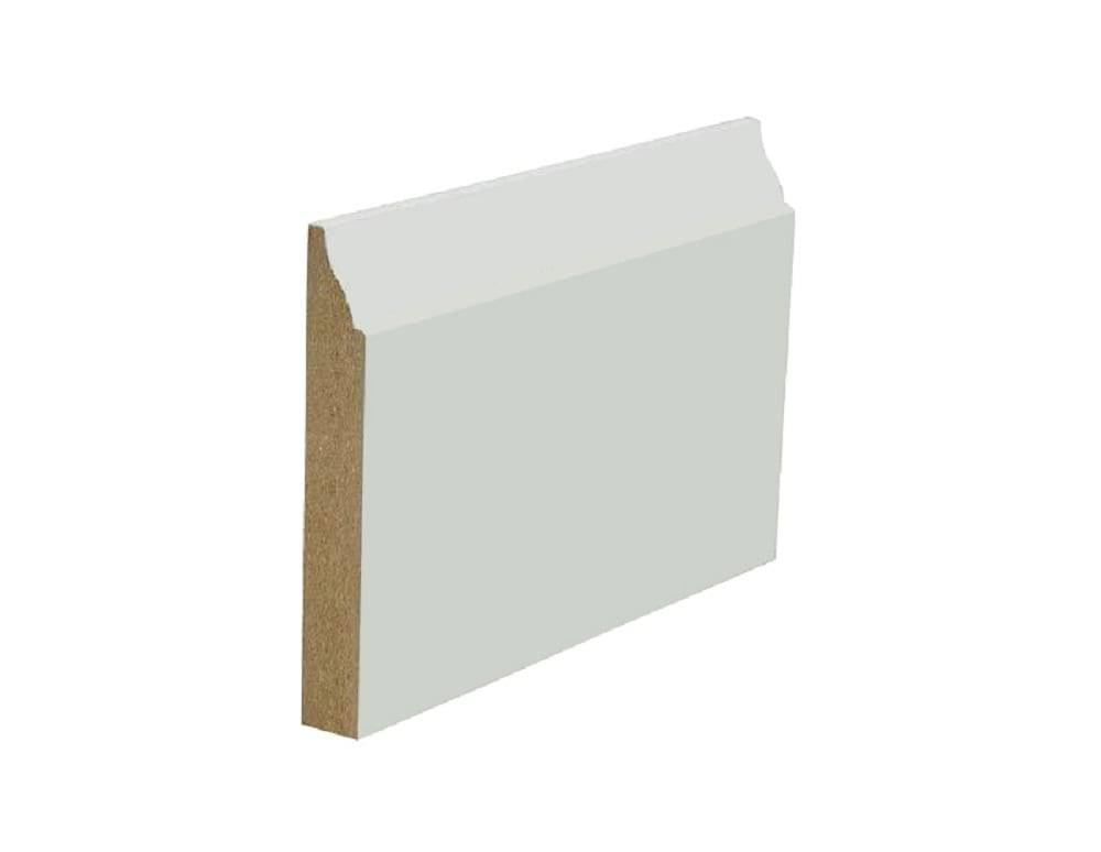 allen + roth 15/32-in x 3-1/4-in x 12-ft Colonial Painted MDF 623 Baseboard Moulding | L046235W12