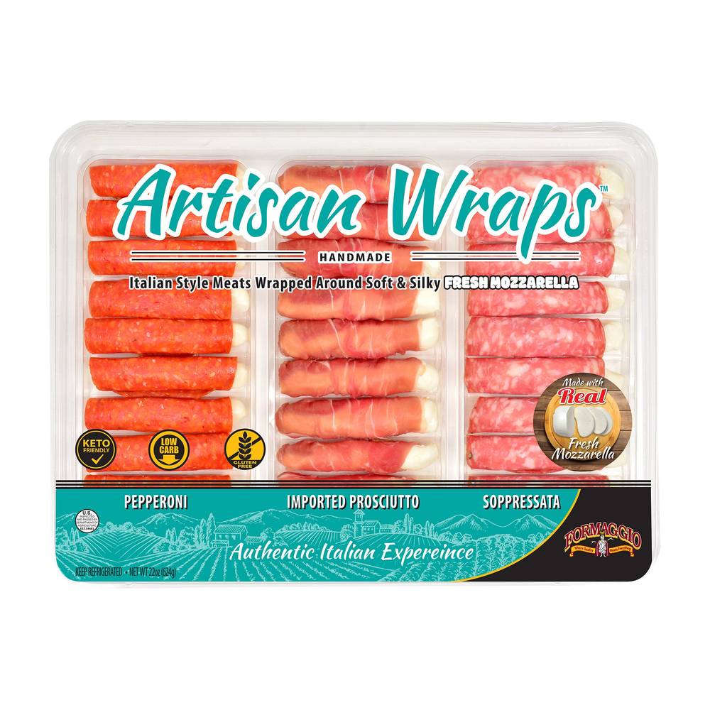 Formaggio Artisan Wraps, 22 oz