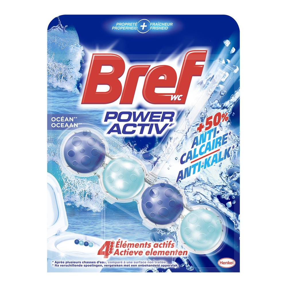 Bref Wc - Power activ océan +50% anti-calcaire