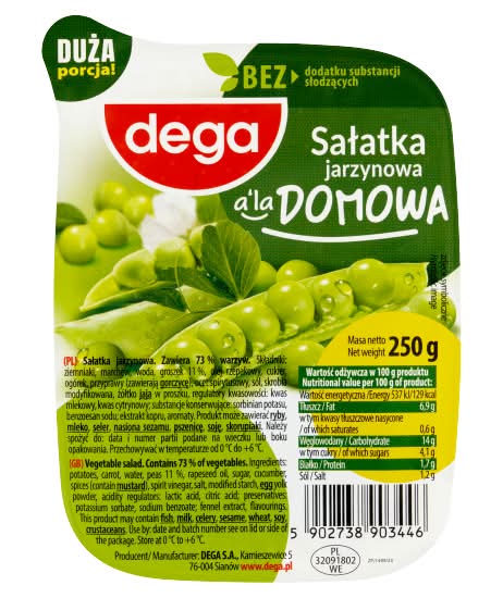 Dega Vegetable Salad (250g)