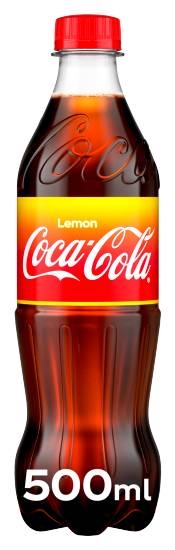 Coca-Cola Lemon, Soft Drink (500ml)