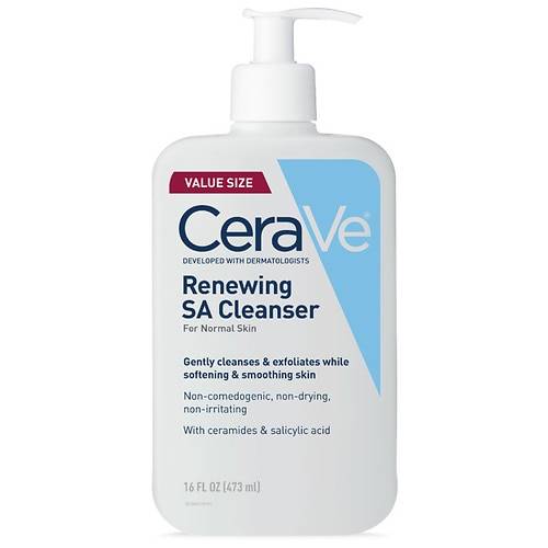 CeraVe Renewing SA Cleanser Fragrance Free - 16.0 fl oz