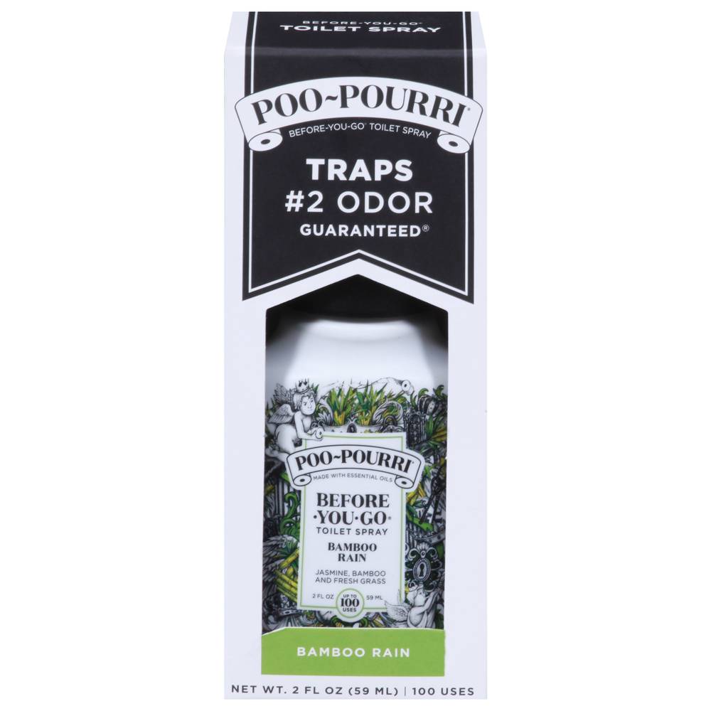 Poo-Pourri Before You Go Bamboo Rain Toilet Spray