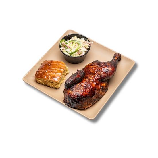 Smoked 1/2 Chicken Plate