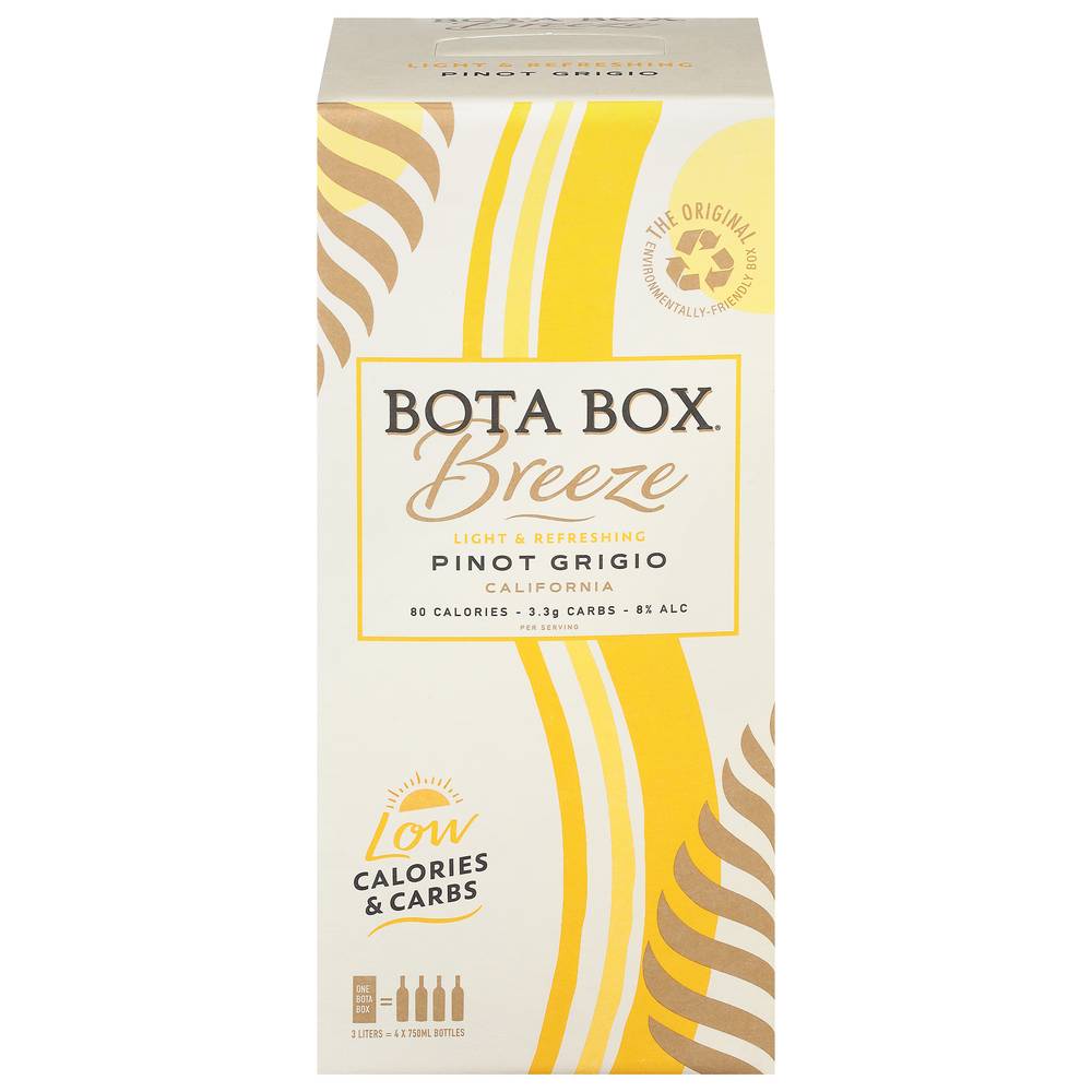 Bota Box Breeze Pinot Grigio Wine (3 L)