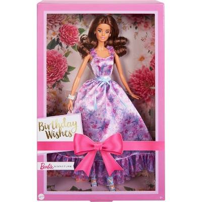 Barbie Birthday Wishes Doll in Lilac Dress With Giftable Packaging