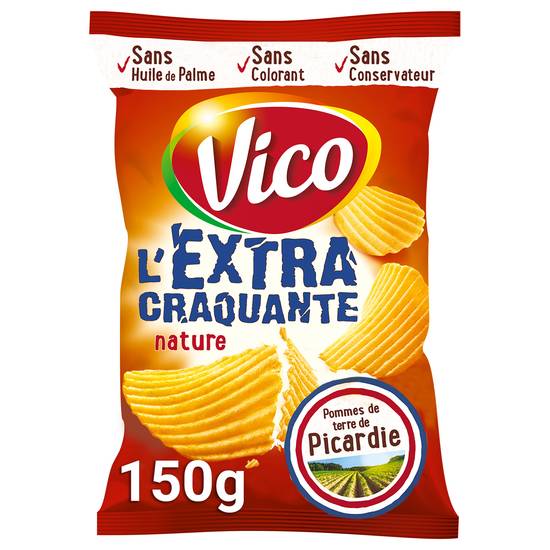 Vico - Chips l'extra craquante nature