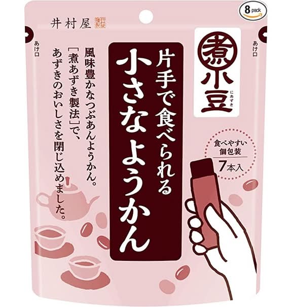 井村屋　片手で食べられる小さなようかん　7本　J-266