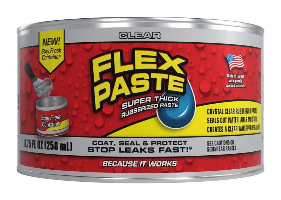 Flex Seal Family Of Products Flex Paste Clear 8.75 Fl Oz