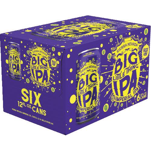 Sierra Nevada Big Little Thing IPA 6 Pack Cans