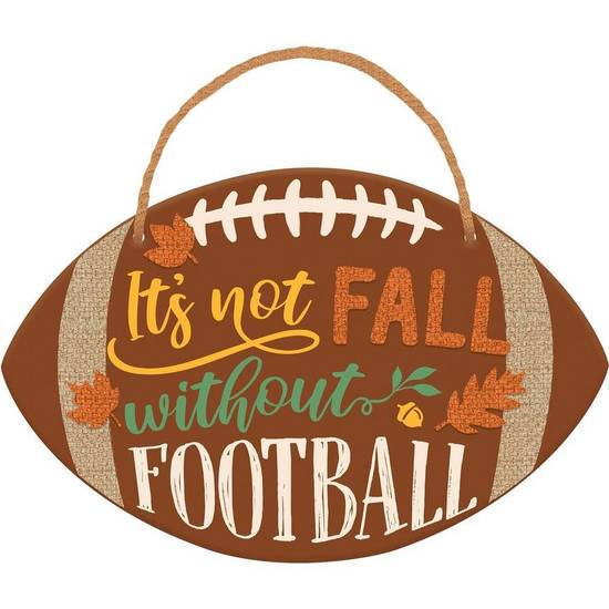 Fall Football Sign