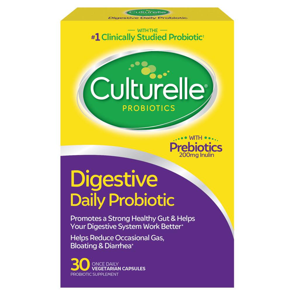 Culturelle Digestive Health Daily Probiotic Capsules (30 ct)