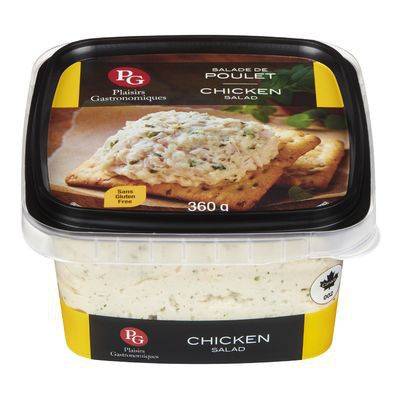 Plaisirs gastronomiques salade de poulet (360 g) - chicken salad (360 g)