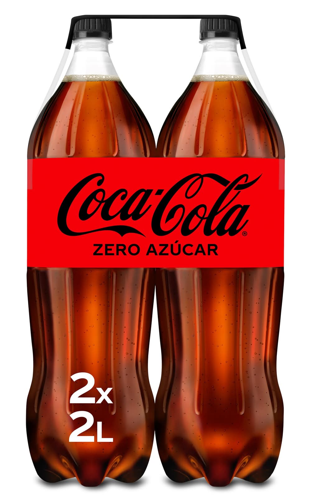 Refresco De Cola Zero Azúcar Coca-Cola Botella 2 X 2 L