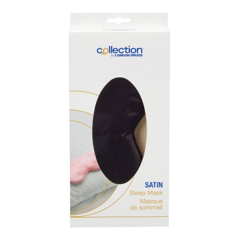 Collection London Drugs Satin Sleep Mask, Black