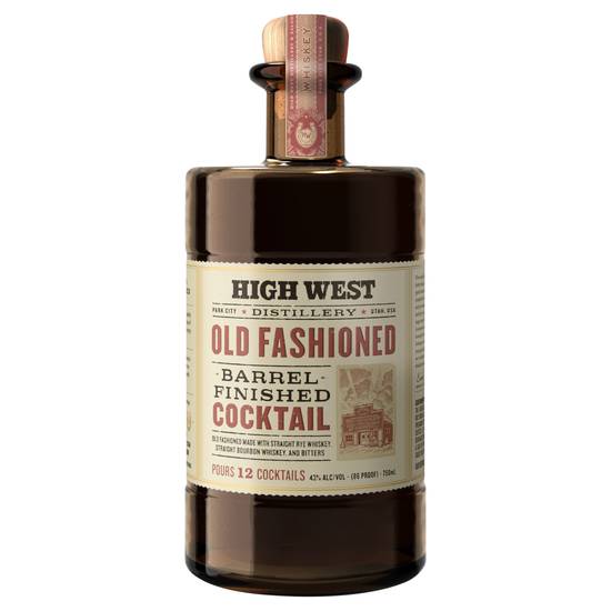 High West Old Fashioned Barrel Finished Cocktail Whiskey (750 ml)