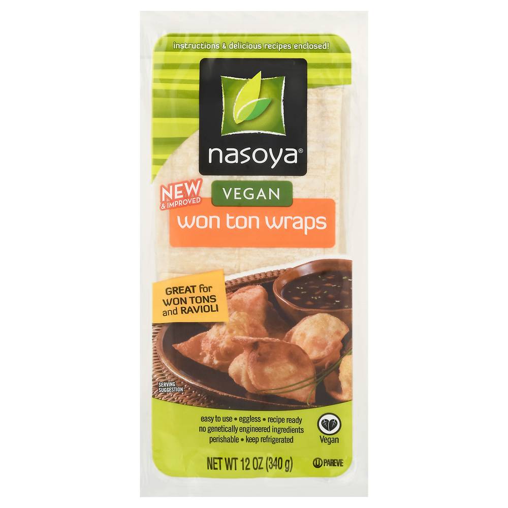 Nasoya Vegan Wonton Wraps (12 oz)