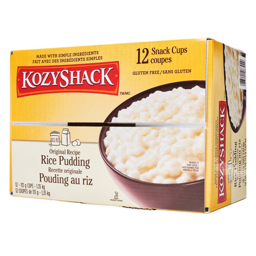 Kozy Shack Rice Pd 12X113 Wcsl45 T28H14P392