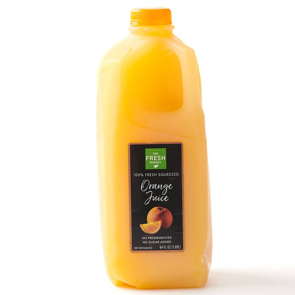 The Fresh Market Squeezed 100% Orange Juice (64 fl oz)