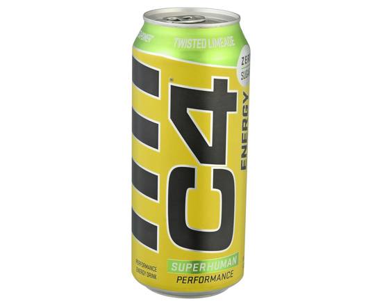 Cellucor · C4 Zero Sugar Sparkling Twisted Lemonade Energy Drink (16 fl oz)