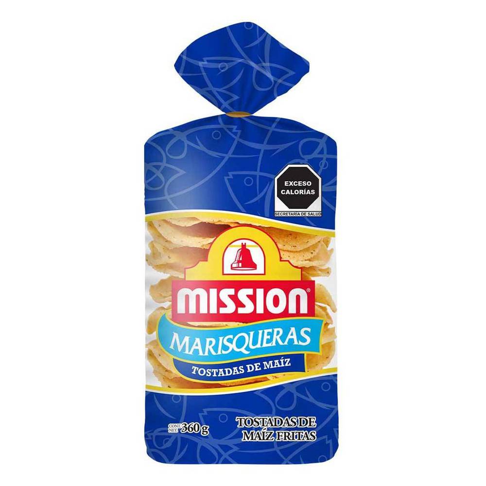 Mission tostadas marisqueras (bolsa 360 g)